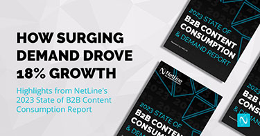 How Surging Demand Drove 18.8% Growth: NetLine's 2023 B2B Content Consumption Report