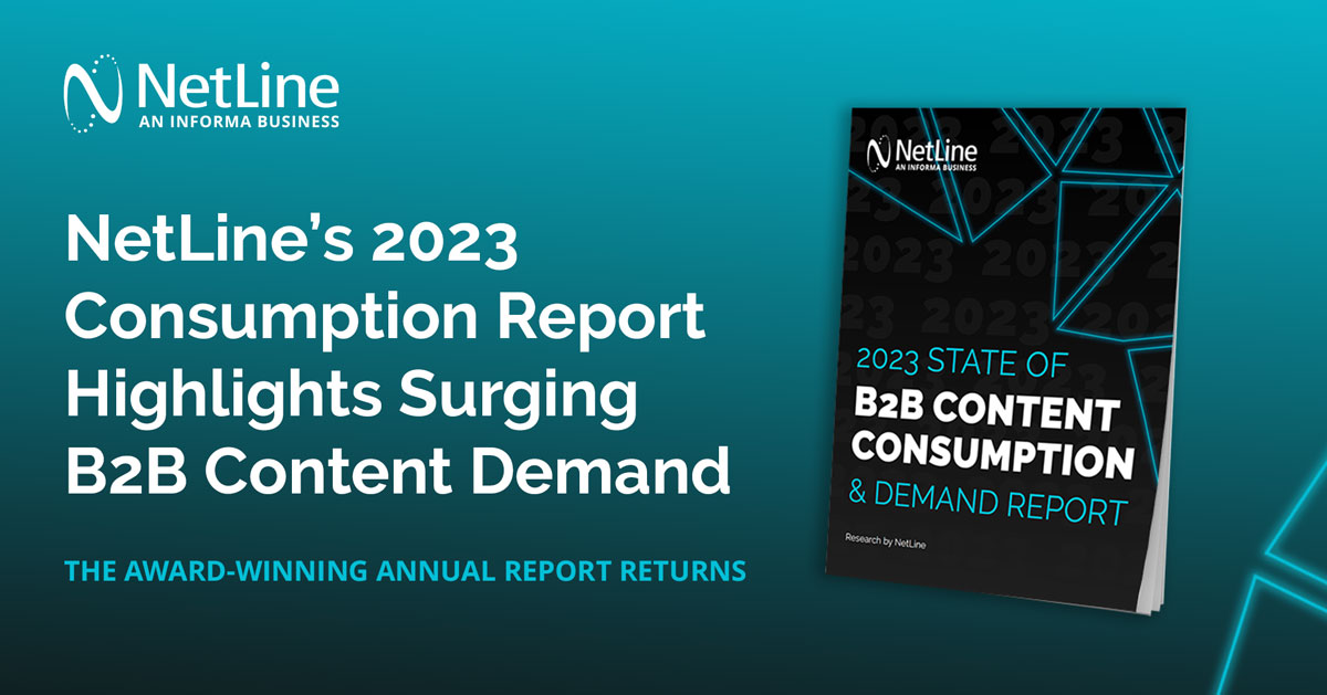 NetLine's 2023 Consumption Report Highlights Surging B2B Content Demand