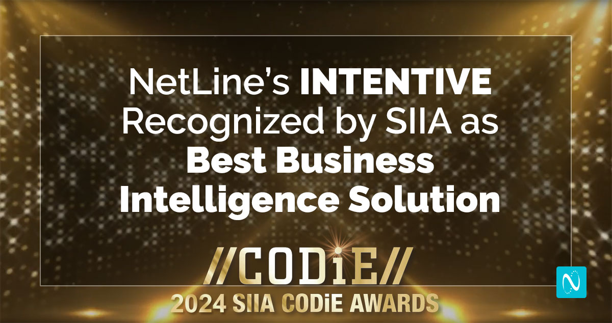 NetLine's INTENTIVE Recognized by SIIA as Best Business Intelligence Solution