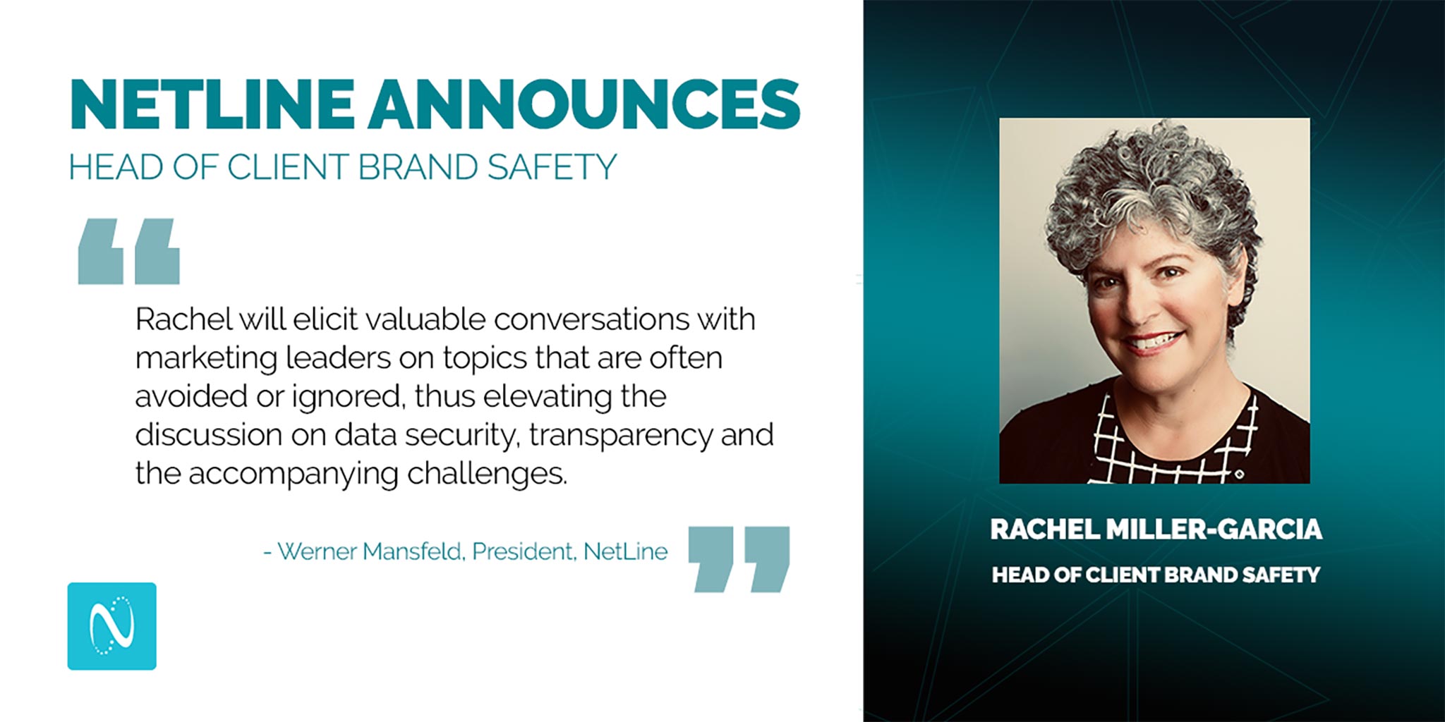 NetLine Announces Head of Client Brand Safety to Support Industry Awareness on Data Privacy